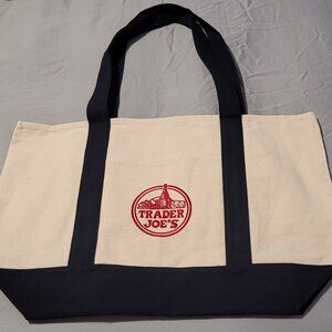 Blue Trader Joe's Bag